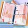 2024 Large Capacity Cash Savings Book with Password Lock - Portable Financial Management and Receipt Storage