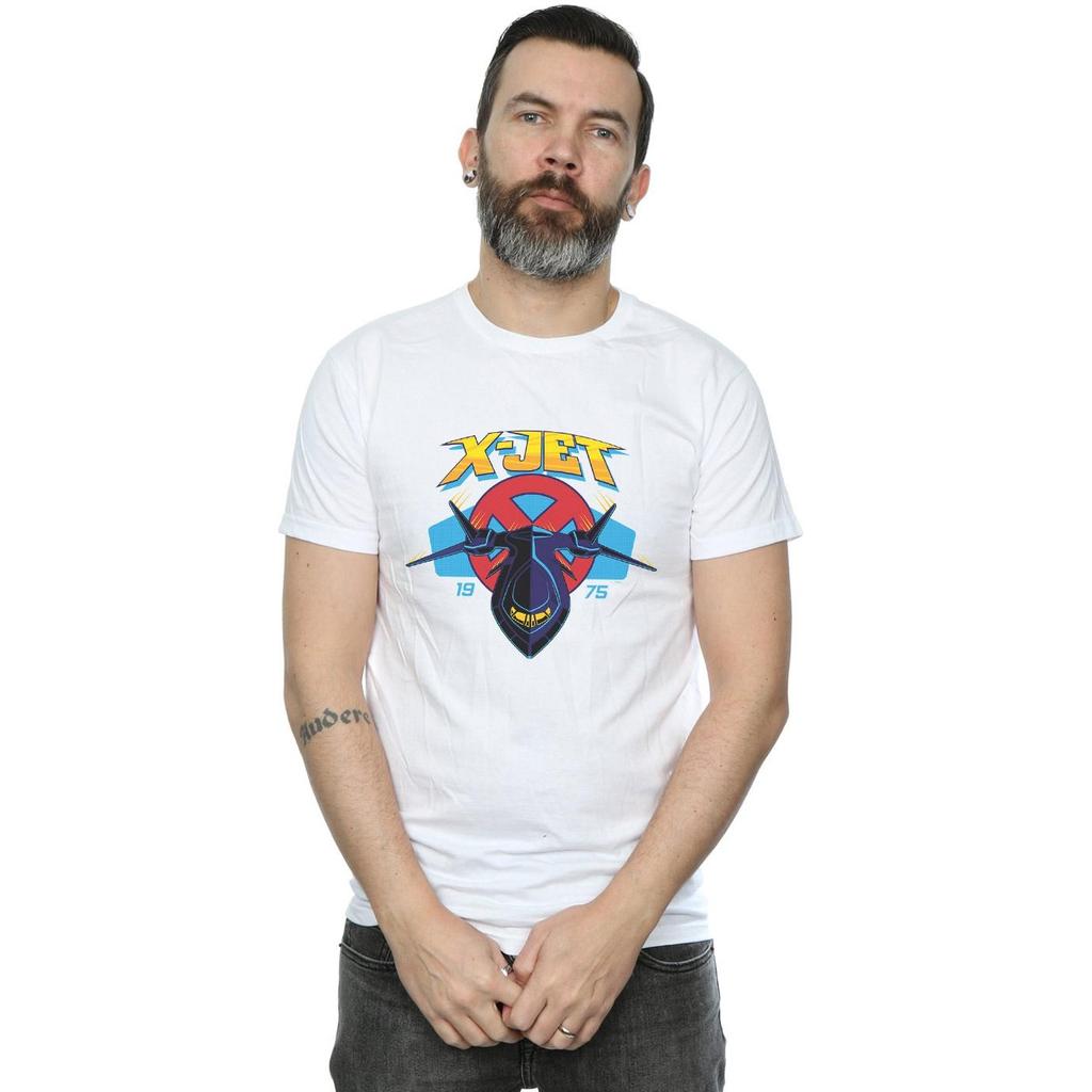 Marvel Mens X-Men X-Jet T-Shirt