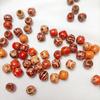 100 Wooden Beads Per Pack, Mixed Colors