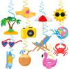 Celebration Beach Summer Paper Hanging Decorations For Birthday Holiday Events