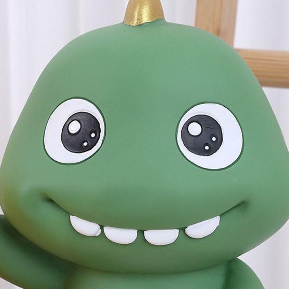 Waterproof Dinosaur Piggy Bank Cute Cartoon Saving Jar Large Capacity Dinosaur Saving Bank  Kids