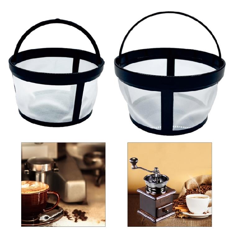 Functional Basket Style Coffee Filter Durable Nylon Coffee Filter Unique Coffee Strainer For 4/10 Cup Coffee Machines