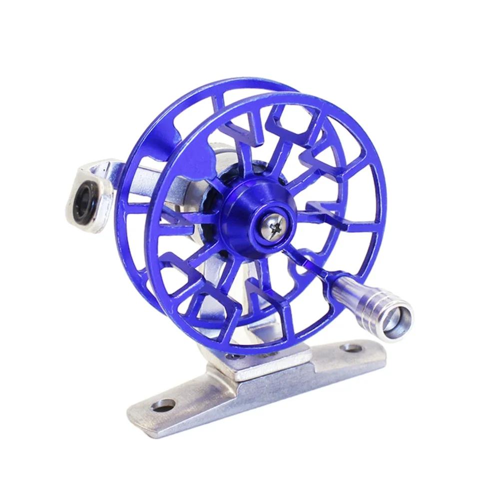 Metal Fishing Reel Mini Private Reel Portable Ultralight Fishing Raft Reel Winter Outdoor Fishing Tackle Accessories