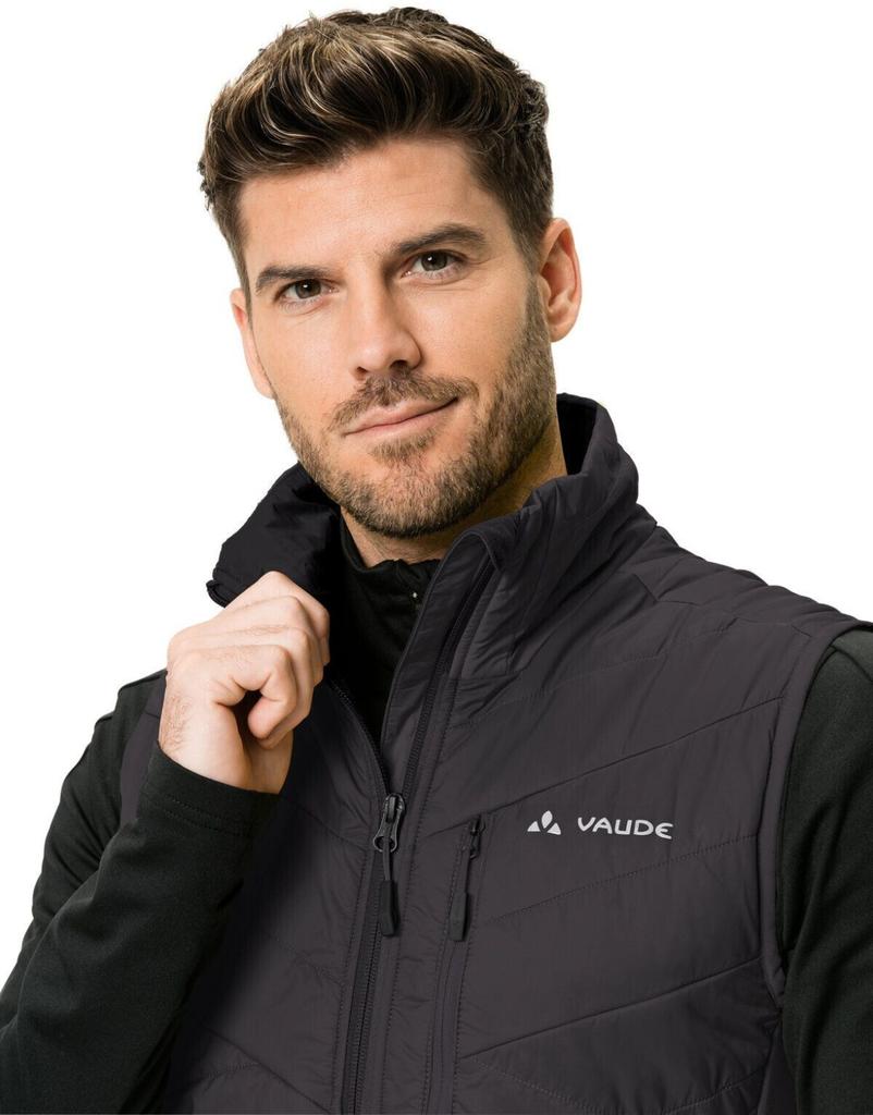 VAUDE Мужской жилет Sesvenna IV черный/черный