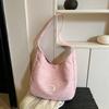 Gepunktete Schultertasche mit großem Fassungsvermögen, Damen-Arbeitstasche
