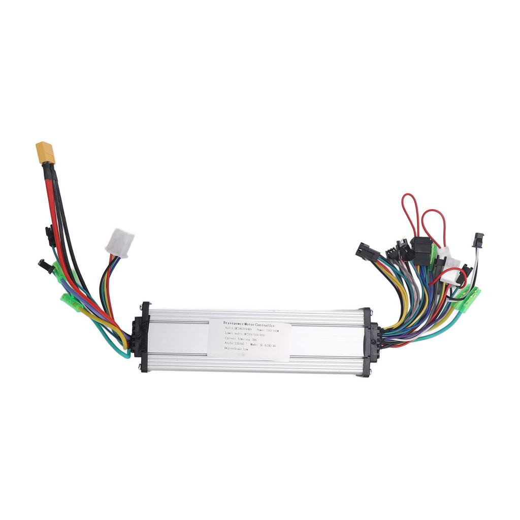 Brushless Motor Dual Drive Controller 24V 36V 48V 250W 350W Waterproof Electric Bicycle 866LCD Display Screen for Electric Bike Modification