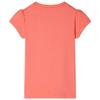 T-shirt enfant à manches courtes corail 92/104/116/128/140