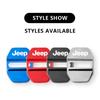 Für Jeep 4 STK Metall Auto Türschloss Abdeckung Schutz Aufkleber Für Jeep Wrangler JL JK Renegade Grand Compass Gladiator Cherokee