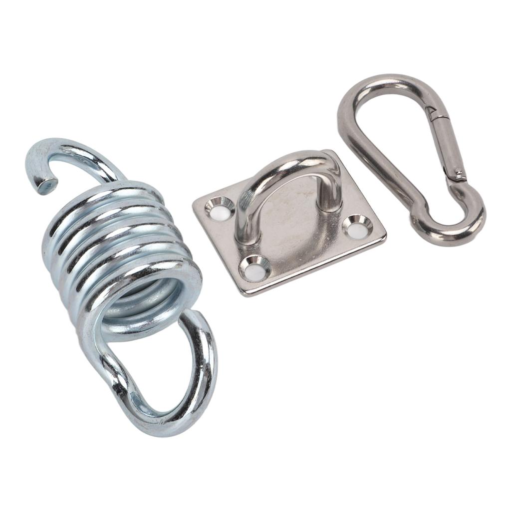 Zestaw do zawieszania sufitowego ze stali nierdzewnej, udźwig 551 funtów, hak do zawieszania do treningu jogi, hamaka, huśtawek