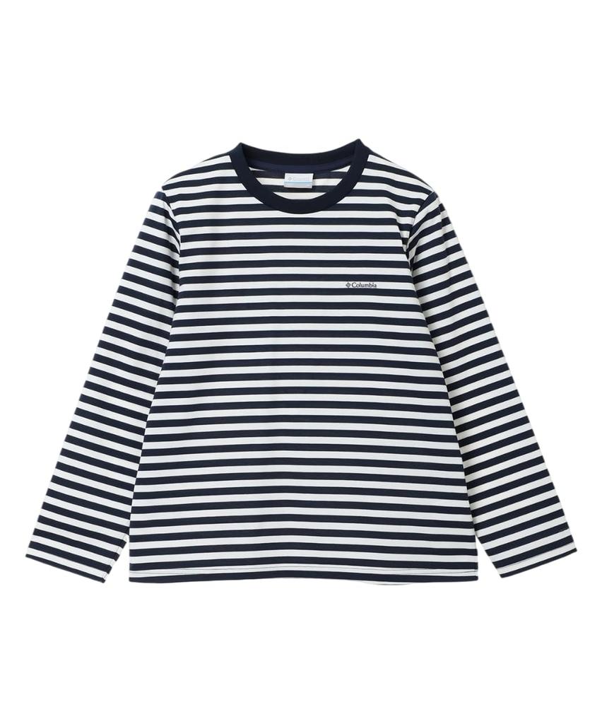 Columbia Crest To Forest Long Sleeve Crew Collegiate Navy XL Women's T-Shirt, PL0266, Border,