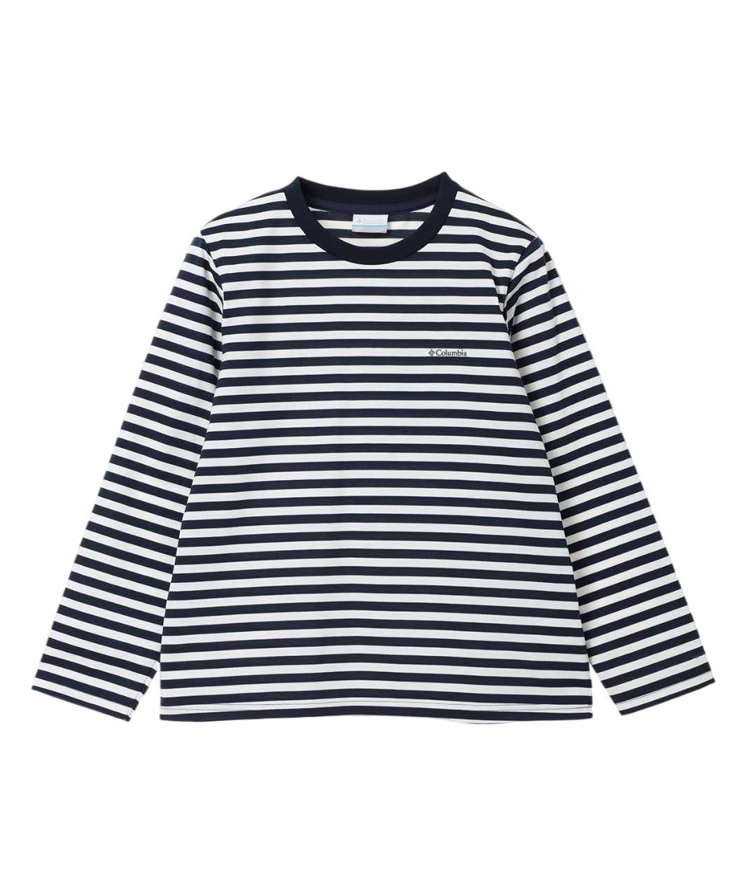 

Columbia Crest to Forest Long Sleeve Crew Collegiate Navy XL Women s T-Shirt, PL0266, Border,