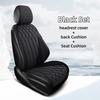 Universal Split-Type Car Seat Cover Four Season Auto Flax Breathable Anti-Slip Covers For Car Seats Cover Protection Seat Covers