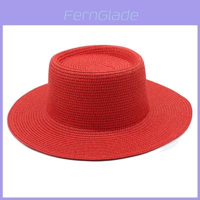 Summer Straw Sun Hat With Large Brim For Men And Women Outdoor Sun Protection