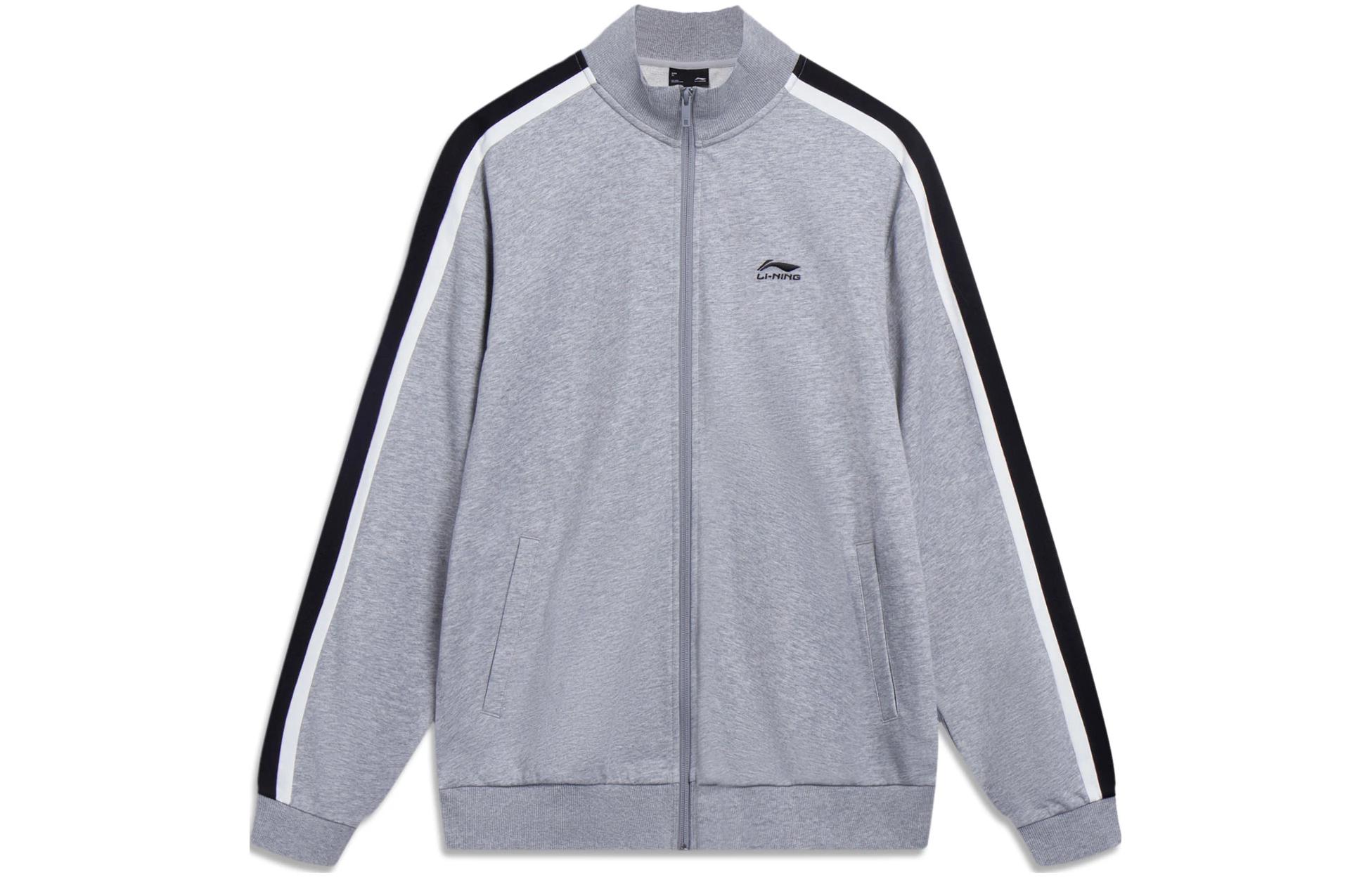 Li Ning Sweatshirt Men s Heather Gray AWDT767-1 XL