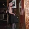 LYRIA French Style Sexy Black High-waist Sleeveless Halter Neck Dress, New European and American Fashion Short Dress