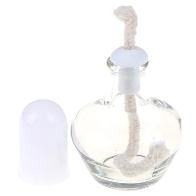 9Cm*6Cm 60Ml Alcohol Burner Lamp Glass Chemistry Lab Educational Supplies