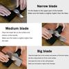 Rolling Knife Sharpener Double Sided Diamond Sharpening Stone 15/20° Degree Magnetic Roller Angle Sharpening Chef Kitchen Knives