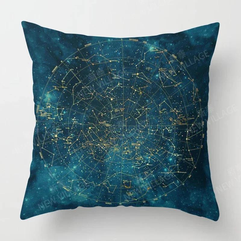 Fall Home Decor Autumn Living Room Throw Pillow Cover Sofa Boho Cushion Cover Mandala