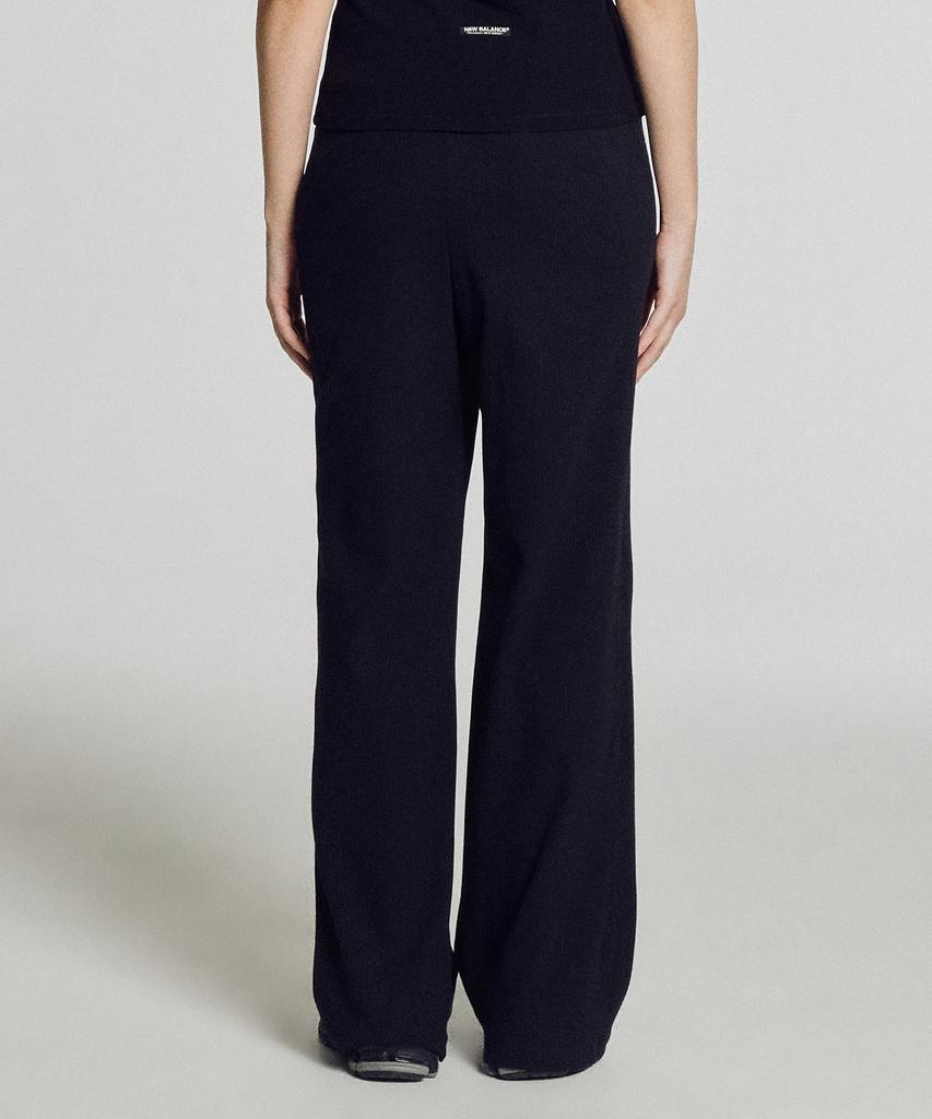 Nyuballanseu Nbmlg2W312 / Women Soft Fresh Ribbed Wide Pants (Black)
