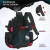 Fishing Gear Backpack & Tackle Bag with Rain Cover, Outdoor Storage for Equipment