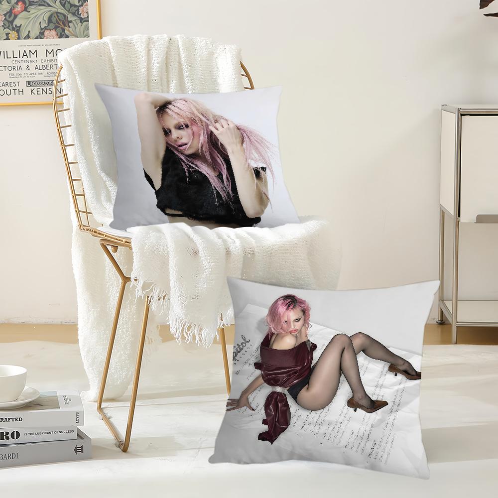 Singer Adela Jergova The Provocateur Pillow Case Suitable For Bedrooms Living Rooms Cars Home Decoration