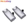 2pcs White LED License Number Plate Light Bulb For Volvo S80 1999-2003 V70 XC70 2001-2007 S60 2001-2006 XC90 2003 license lamp