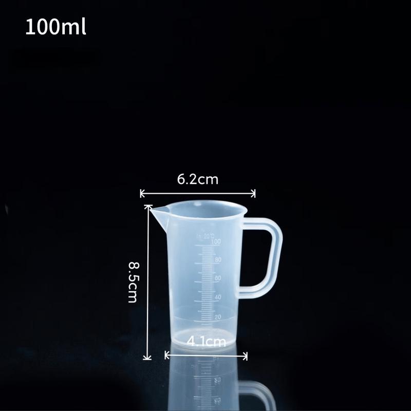 

MDNG 100ml Plastic Measuring Cups, Set of 7