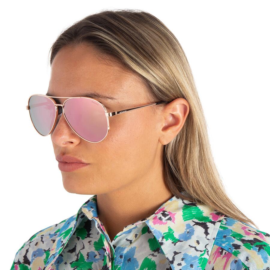 Polaroid Grey Pilot LadieS SunglaSSeS Pld 6069   S   X2100j 61 Pld 6069 S X2100j 61