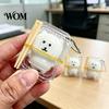 Bear Sensory Toy 1/2/3Pcs Stress Relief with Clear Box & Chopsticks, Cartoon Bento Hand Tool Squeeze Toy, Slow Rising for Anxiety Reduction