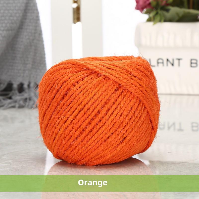 Vintage Style Colored Hemp Rope for DIY and Photo Clips (1.5-2mm, 25m/50m/100m)