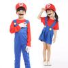 Parent-Child Super Mario Halloween Cosplay Costumes