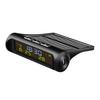 Solar Powered Car Clock Thermometer Digital Dashboard Clock with Temperature Display Date for Vehicles Essential Car Accessory for Accurate Readings