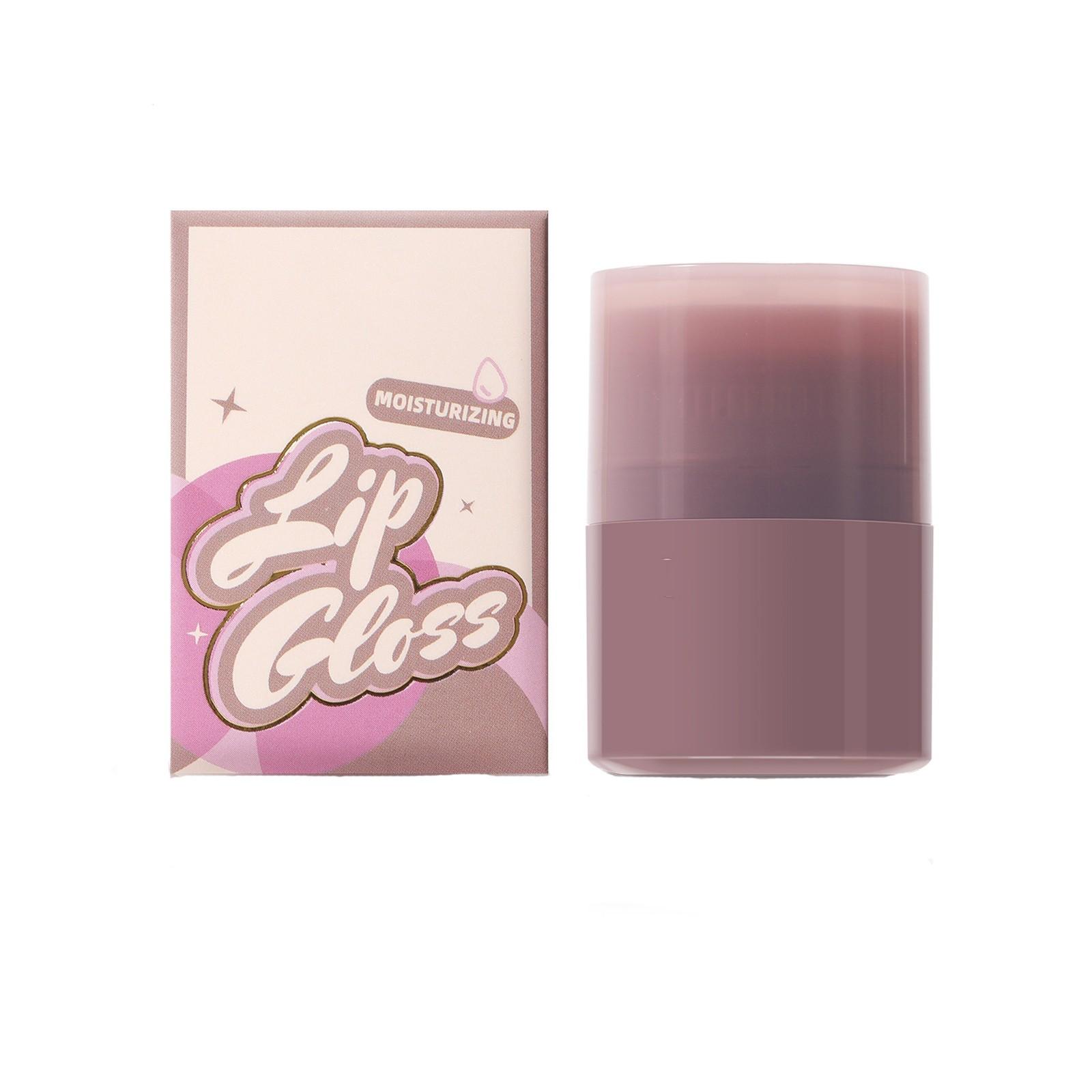 

Твист-ап блеск для губ Увлажняющий прозрачный блеск для губ Бальзам для губ Осветляет линии губ One Size