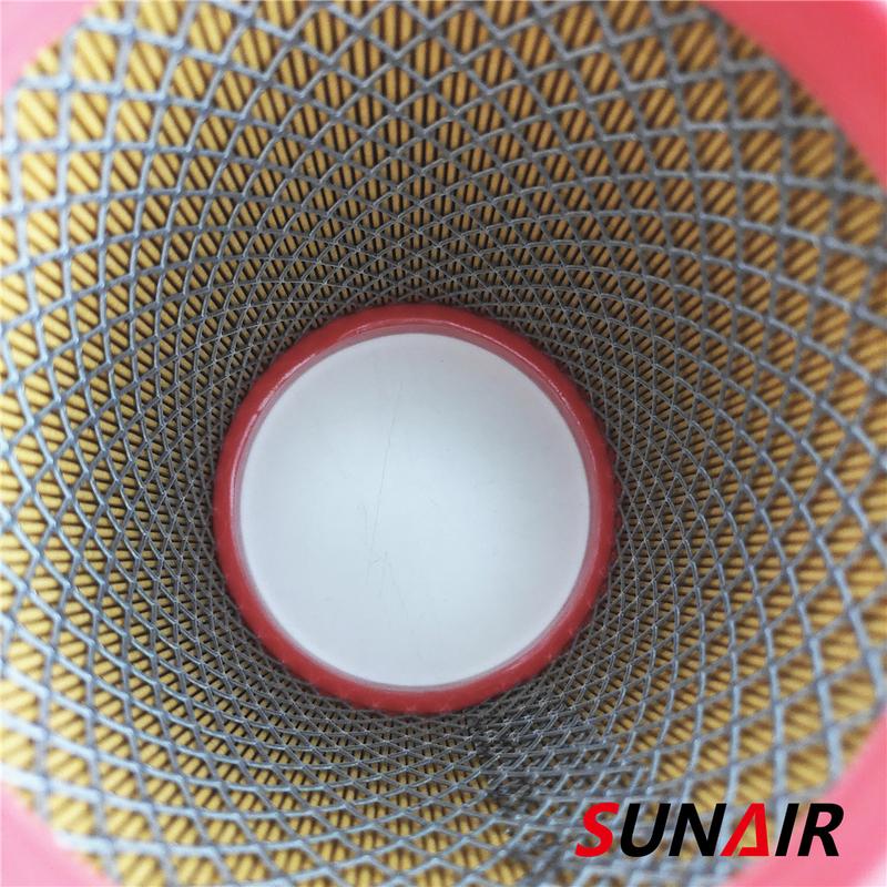 H155*OD165*ID80 Air Filter Element C1360 Suit For 18.5kw 22kw Screw Air Compressor