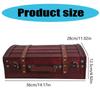 Multipurpose Decorative Wood Storage Box for Small Items and Jewelry with Antique Styles and Vibranting Color Designs
