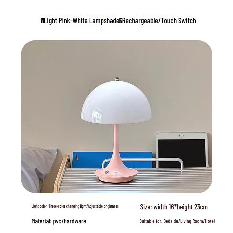 Danish Designer LED Bedside Wedding Table Lamp with Charging Feature