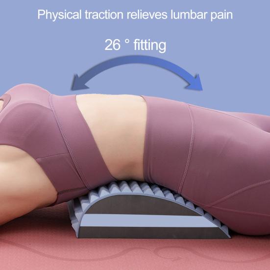 Rückendehner, Nackenknacker, ultradickes Schmerzlinderungsgerät zur Linderung der Lendenwirbelsäule, mehrstufig verstellbares Wirbelsäulenbrett für Männer und Frauen