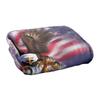 JQ Licensing American Silky Eagle Supersoft Blanket