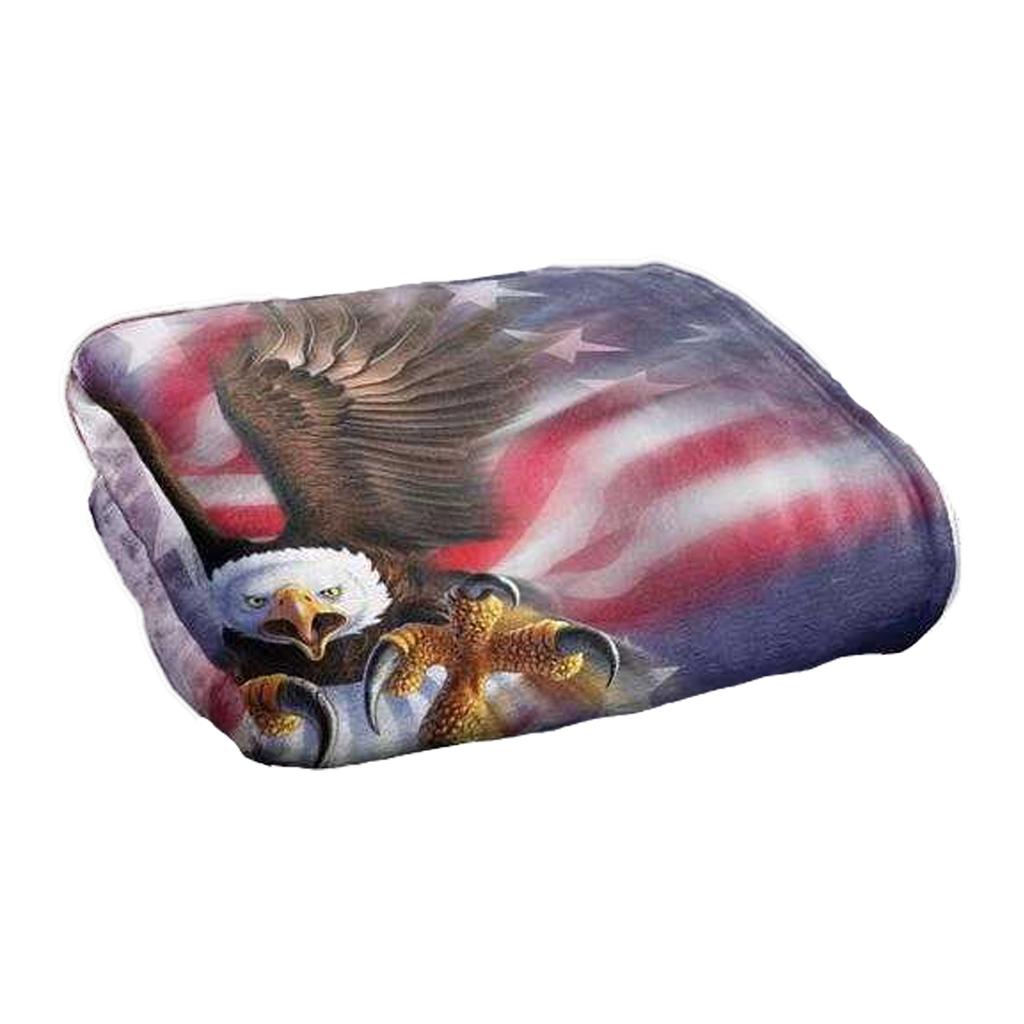 JQ Licensing American Silky Eagle Supersoft Blanket