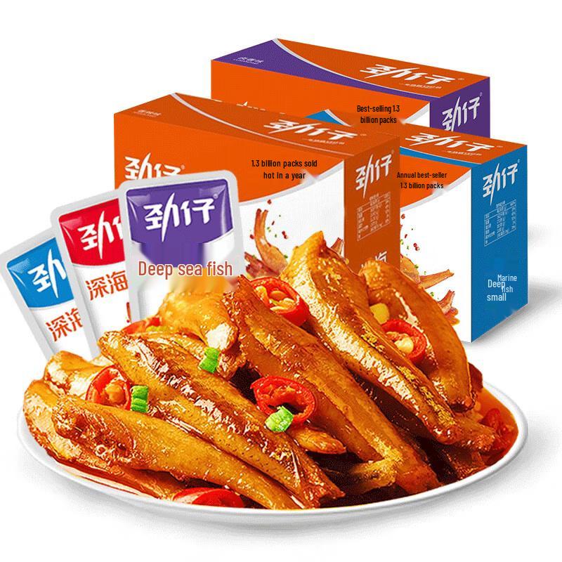 Jinzai Sweet & Sour Small Fish Snacks