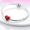Style Copper Red Series Charms Christmas Gifts Beads Fit Wear Original Bracelets Charms Girls Jewelry