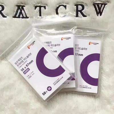 Kartenfolie Fotokarten Zubehör Photocards Kpop Ordner Fotokartenhalter Kratzfest Transparent Fotos Album Verpackung Zuhause