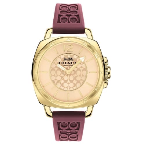 Coach Casual Watch Boyfriend 14504178 Women's Bordeaux