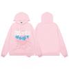Mens Spider Web Graphic Hoodie High Street Loose Fit Long Sleeve Pullover Teens