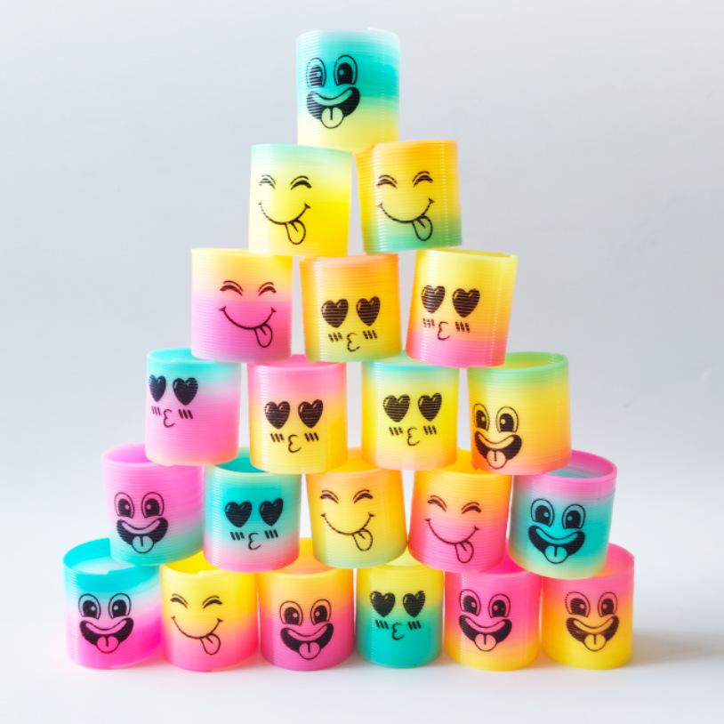 

Syncfun 5 шт./10 шт./20 шт. Весенняя Радужная Вечеринка, Мини Пластиковые Спиральные Пружинные Игрушки, Спиральные Мини-Пружины для Снятия Стресса, Оптовые Игрушки для Вечеринки, Подарки для Вечеринки 5pcs (random Style)