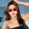 Retro Square Frame Sunglasses ForWomen Men Hip Hop Punk Sun Glasses Summer Vacation Beach Party Glasses Shades UV400