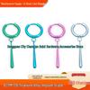 Titanium Alloy Water Drop Pendant Earrings with Anodized Color Change – G23 Titanium Hoop Body Piercing Jewelry.