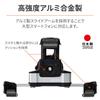 Daytona Motorcycle Smartphone Holder Vibration Absorption Unit Integrated Camera Protection Aluminum Arm Compatible with iPhone 14 Series Smartphone H