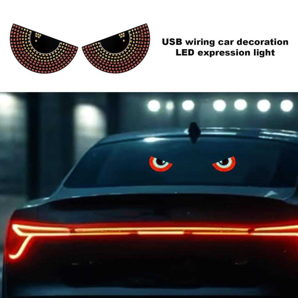 Devil Eyes LED Light for Car Window, Devil Eyes Lights for Cars, Auto LED
