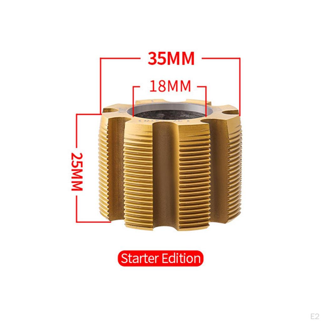 1 Set Bottom Bracket Thread Tapping Tool BC 1.37 Screw Accessories Parts Milling Cutter for Threads